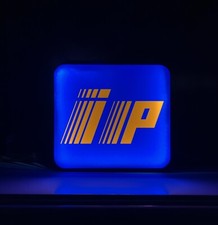 IP LUBRIFICANTI Insegna Luminosa Lighted Logo Rgb Light Box Esso Tamoil AGIP