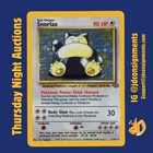 1999 POKEMON JUNGLE #11 SNORLAX - HOLO - LP