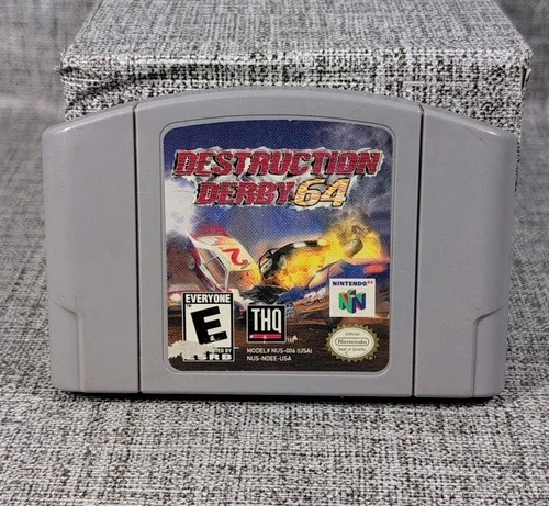 Destruction Derby 64 (Nintendo 64, 1999) Authentic Tested Working