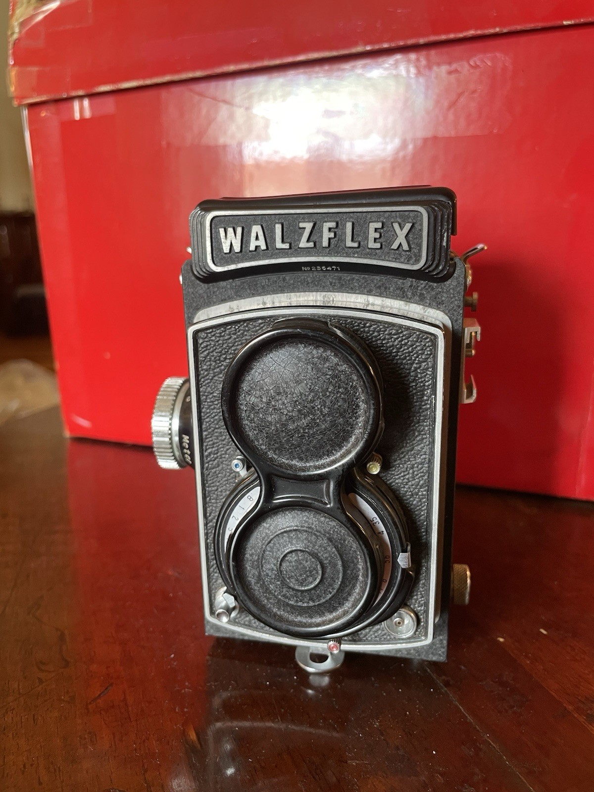 WALZFLEX fotocamera reflex biottica vintage Walzflex - Produttore WALZ foto 2