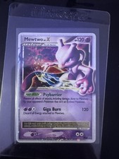 Mewtwo LV.X DP28 Diamond & Pearl Black Star Promo Holo Pokemon Karte!