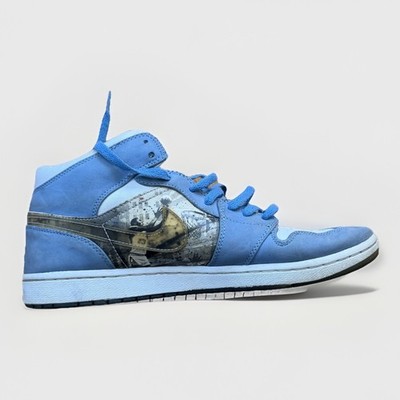 Nike Air Jordan 1 Retro Alpha University Blue Sneakers Shoes Mens 11 Dunk High