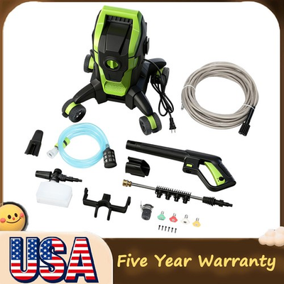 #ad #ad Max 2500 PSI Pressure Washer 110V Electric Power Washer with 52FT Hosenozzle US $130.99