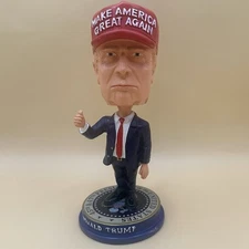 7” Tall Large Donald Trump Bobblehead Make America Great Again Seal