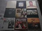 VINYL LP RECORD LOT OF NINE PINK FLOYD RUSH BOWIE LED ZEPPELIN TULL 1970s etc