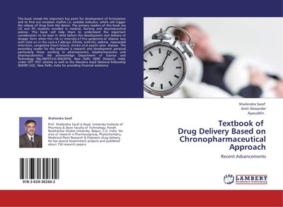 Textbook of   Drug Delivery Based on Chronopharmaceutical    Approach Shailendra