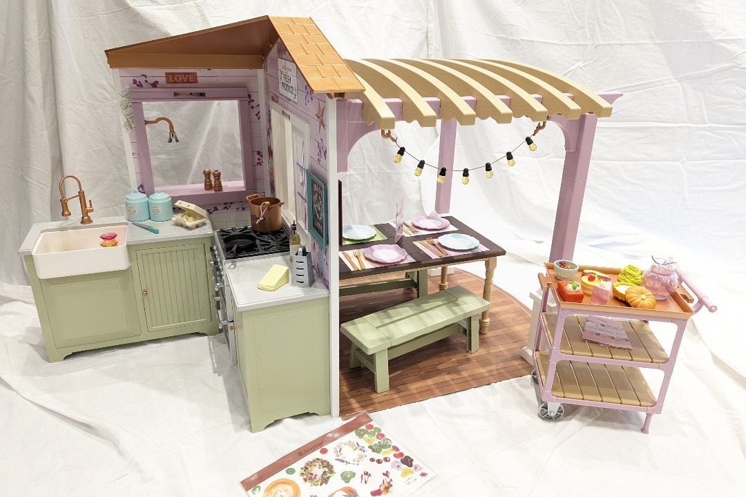 American Girl Doll Blaire's Family Farm Restaurant W/ Food