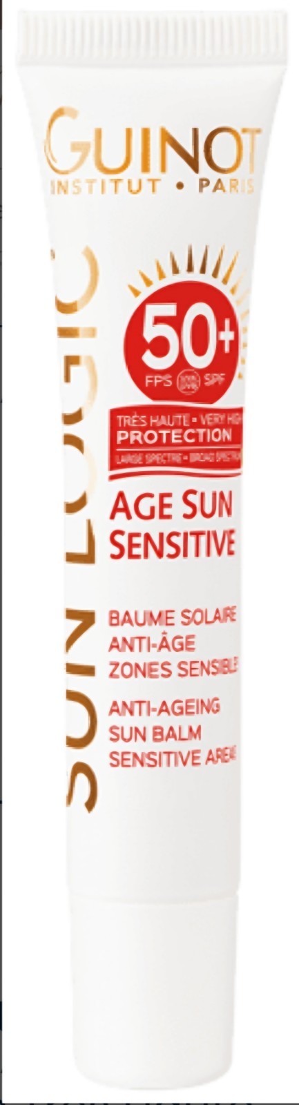 Guinot Age Sun Sensitive baume solaire anti-âge zones sensibles 50ml