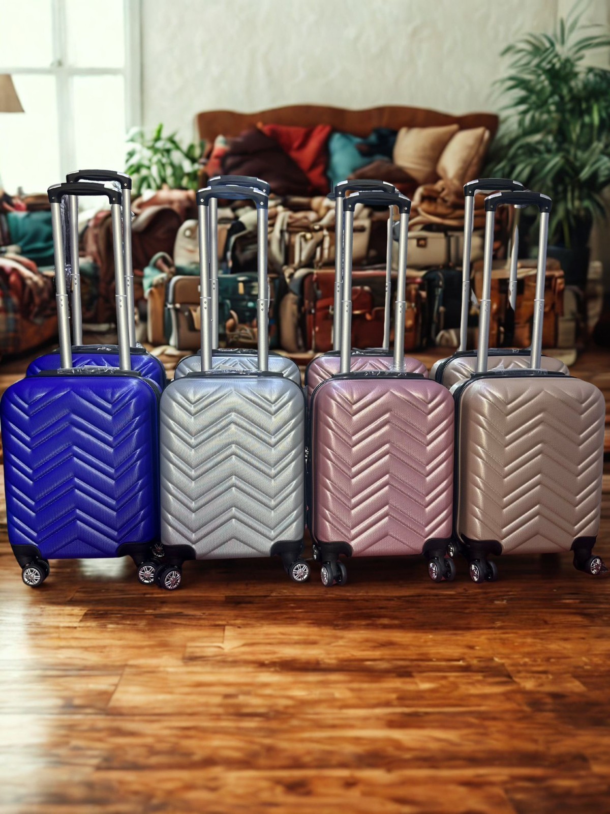 Bolsa de cabina de 16 pulgadas 40X30X20CM debajo del asiento llevar equipaje de viaje rueda maleta bolsa