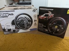 Thrustmaster T300 RS GT with Ferrari GTE wheel add on