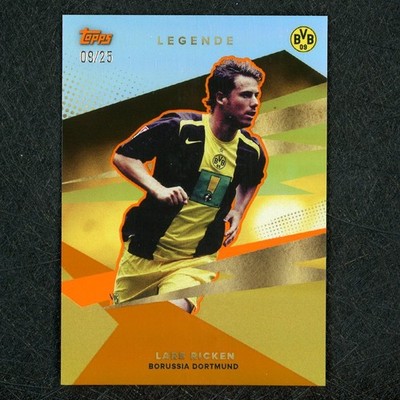 2021 Lars Ricken Topps Team Set Borussia Dortmund Legende Orange 9/25 ZD6155
