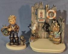 Hummel Fishermans Feast Scape #1029-D  & Catc...