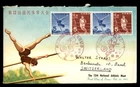 Mayfairstamps Japan FDC 1957 Boxing and Gymnastics Athletic Meet First Day Cover