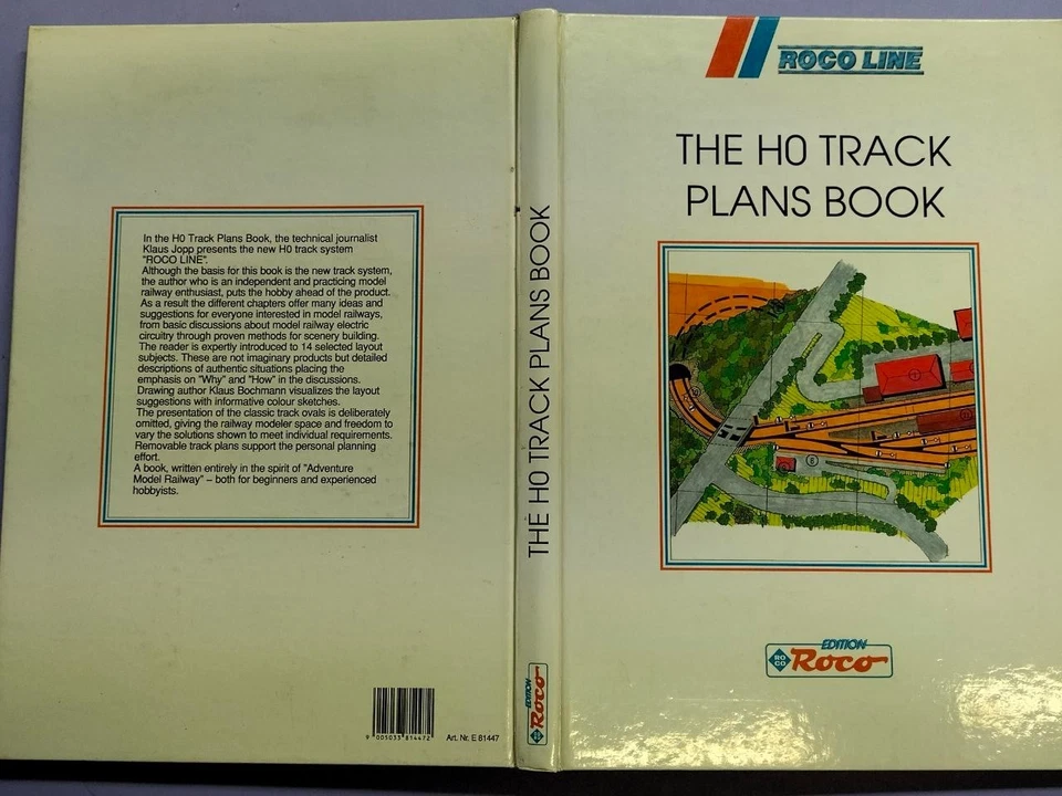 Roco Line HO Track Plans Book 1990 Vintage - Immagine 3 di 4