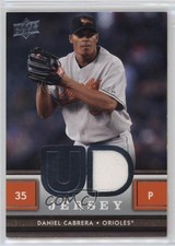 2008 Upper Deck UD Game Jersey Series 1 Daniel Cabrera #UD-DC 0q3