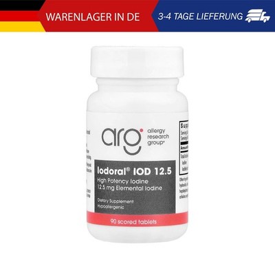 Optimox, Iodoral  IOD 12.5, High Potency Iodine, Jod mit hoher Wirksamkeit, 90 T
