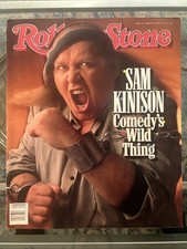 Sam Kinison Comedy's Wild Thing Rolling Stone Magazine Issue 546 February 1989 