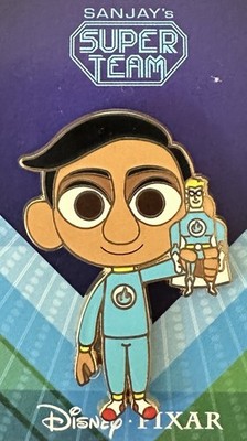 DISNEY PIN DISNEY STORE SANJAY FROM SANJAY'S SUPER TEAM PIXAR LIMITED EDITION