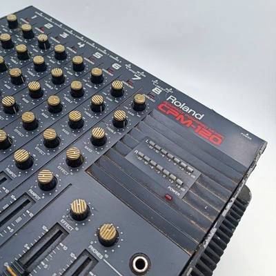 Roland CPM-120 Powered 8 Channel Mixer Black Vintage CPM 120