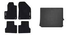 Frogum Fußmattensatz Autoteppich + Kofferraumwanne für Jeep Cherokee KL