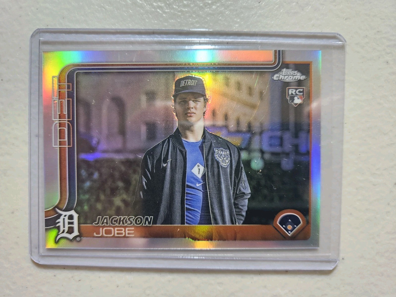 2025 Topps Chrome Update Series - Image Variation Jackson Jobe #USC48 RC Tigers