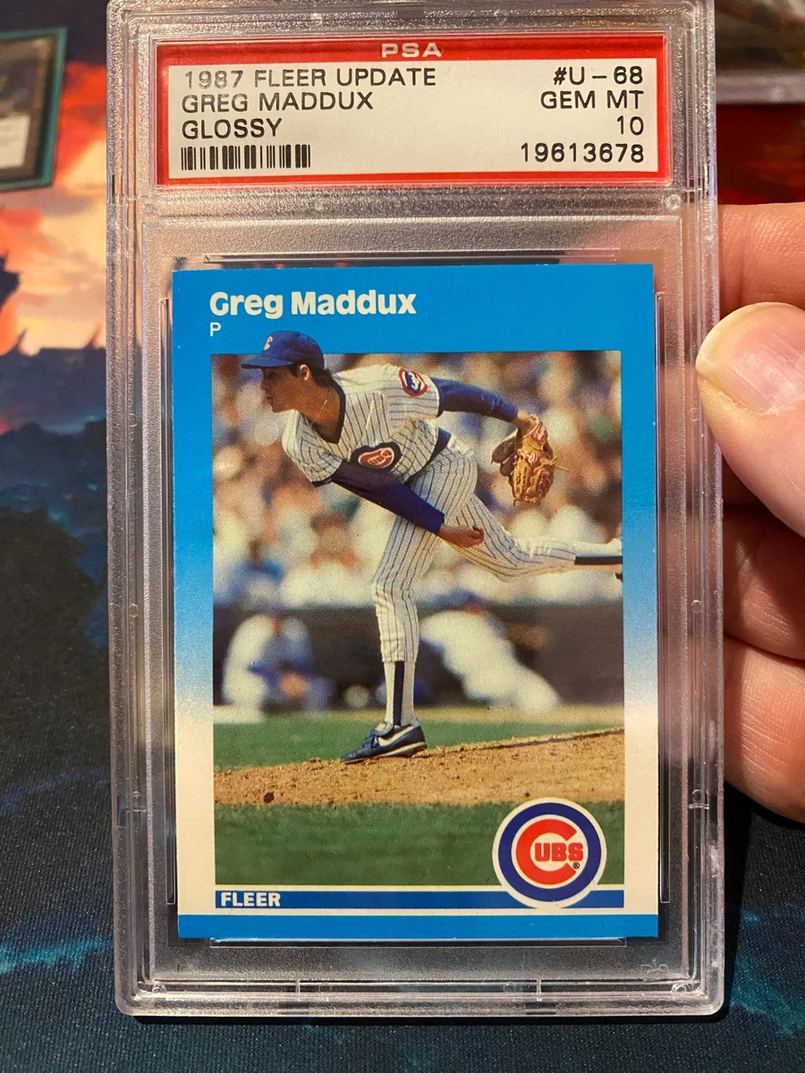 1987 Fleer Update - Greg Maddux #U-68 for sale | eBay