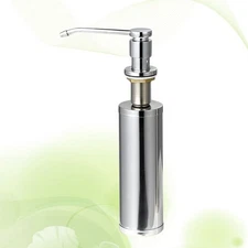  Dishwashing Liquid Dispenser Hand Soap Container Stainless Steel