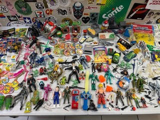 Lotto Vecchi Giocattoli Vintage Transformers robot TMnt pokemon masters universe