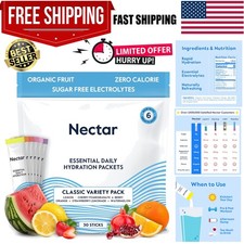 Hydration Packets - Electrolytes Powder Packets - Sugar Free  0 Calorie - Or...