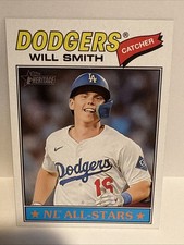 2026 Topps Heritage Baseball #282 Will Smith, Los Angeles Dodgers