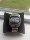 Seiko 5 Automatic 6319-5040 Day/Date Vintage Men’s Watch BLUE DIAL CLEAN! WORKS!