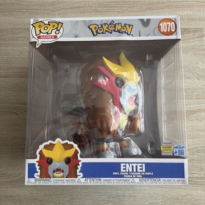 Pokémon Funko Pop! Games 1070 Entei - Jumbo - Summer Convention 2025
