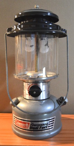Vintage Coleman Dual Fuel Model 295 05/93 Lantern