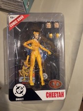 McFarlane Page Punchers Cheetah Crisis On Infinite Earths Red Platinum IN HAND