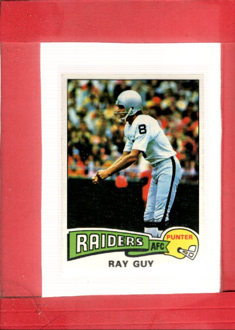 1975 Topps #435 Ray Guy EX+ Excellent+ Raiders ID:73909