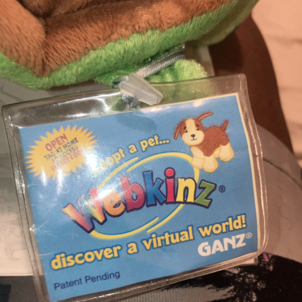 Ganz Webkinz Turtle HM150 Plush Stuffed Animal - Plush Only - No Code TORTOISE - Image 2 of 3