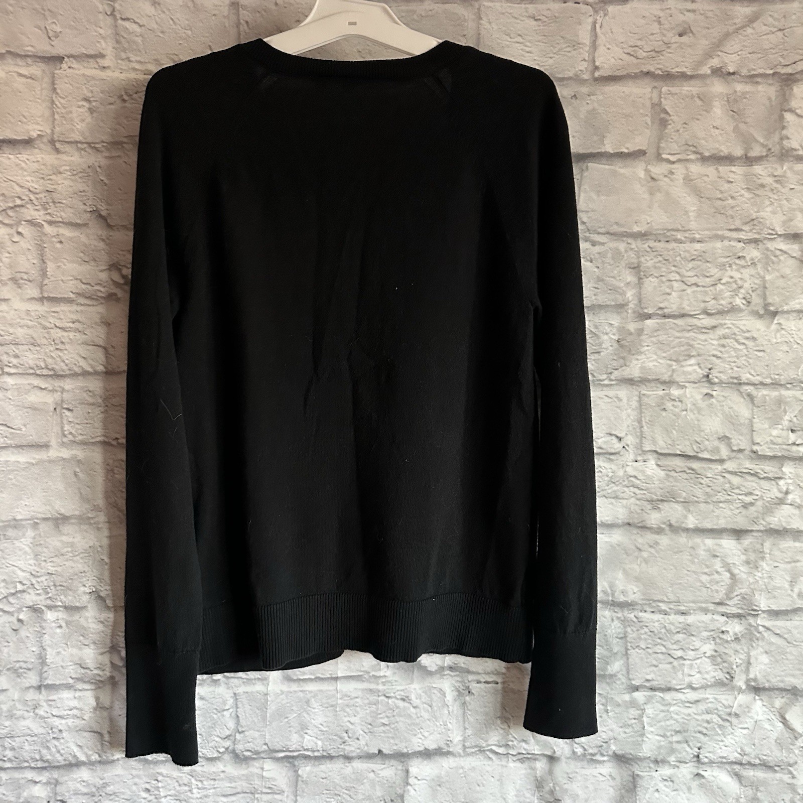 PREOWNED GAP BLACK BUTTON DOWN SWEATER WOMENS SMA… - image 4