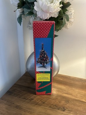 Vintage Mini Weihnachtsbaum mit Deko 