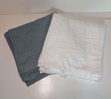 Set Of 2 Little Spud Baby Swaddle Blankets Soft Bamboo  Organic Cotton