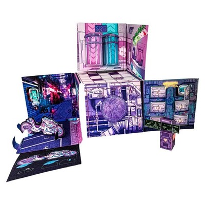 Cyberpunk Unfolds + Key Enigma Erweiterung - Escape Room Cybperpunk Pop-Up