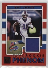 2017 Panini Donruss Rookie Phenom Jerseys Blue Zay Jones #11 0e1b