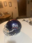 Phil Simms New York Giants Signed 100th Season Authentic Helmet