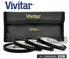 VIVITAR Close-Up Macro Set 37MM +1+2+4+10 for 37mm Lens