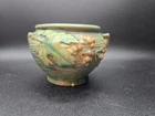 Vintage ROSEVILLE POTTERY BUSHBERRY 1940's, 657-3 SMALL VASE, AS IS REPAIRED