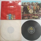 Sgt Pepper UK 1967 misprint cover RED BLUE top Parlophone PCS 7027 RARE Beatles