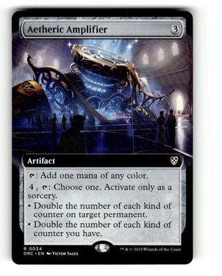 2025 Magic: The Gathering Aetheric Amplifier (Extended Art) 34