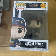 Figura Coleccionable Sergio Pérez Funko POP F1 Red Bull Racing Fórmula 1 04