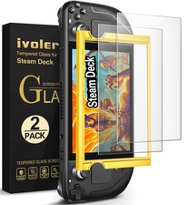 ivoler 2-Pack anti-glare Etched Screen Protector for Steam Deck 7.0''/Steam Deck