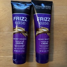 2 PACK JOHN FRIEDA Frizz-Ease Secret Weapon Flawless Touch-Up Creme - 4oz