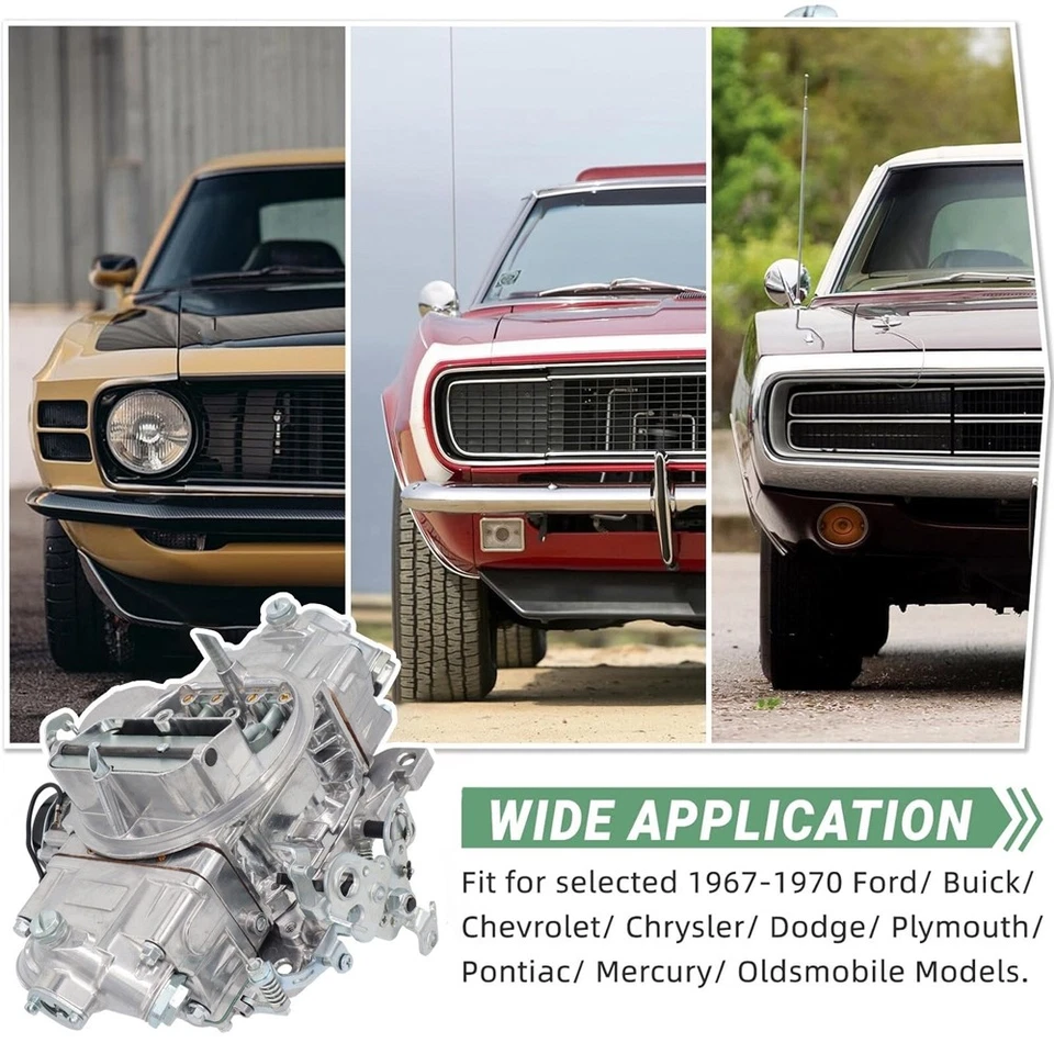 Carburetor For Holley 0-80508S 750 CFM Electric Choke Vacuum Secondaries New — 第 4/4 张图片